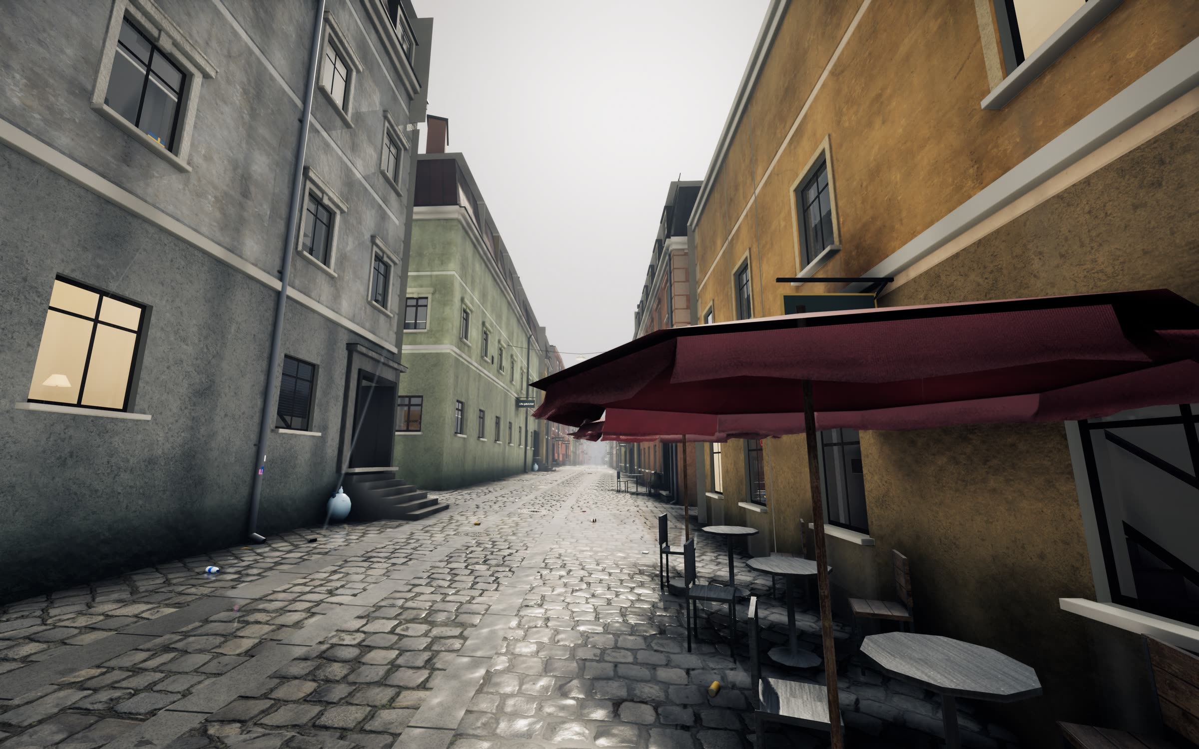 Stora Nygatan in Gamla stan in the game